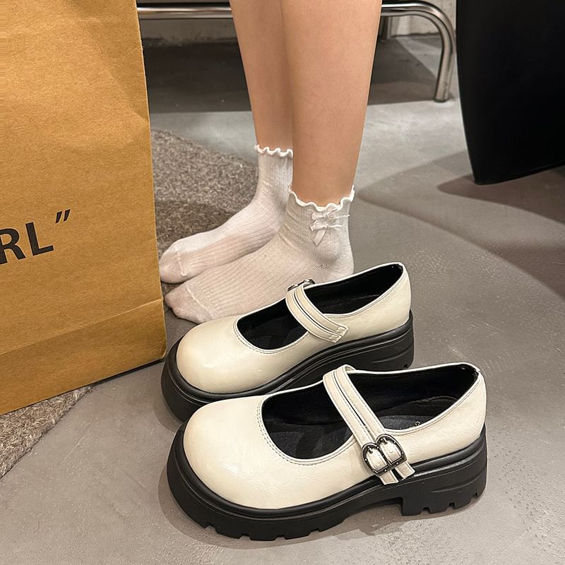 Shoes Jane Mary Platform