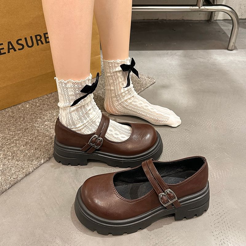 Shoes Jane Mary Platform