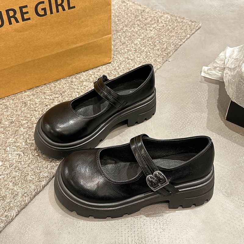 Shoes Jane Mary Platform