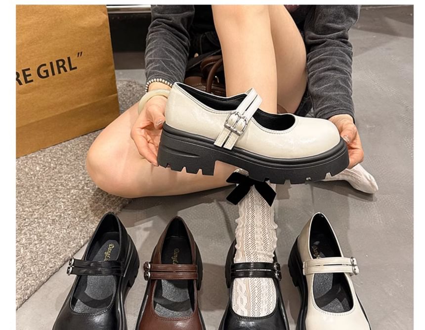 Shoes Jane Mary Platform