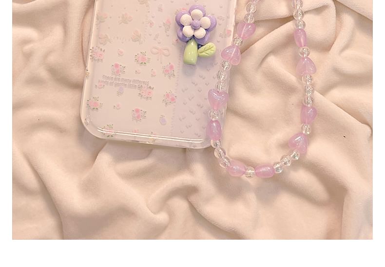 Phone Floral / Strap Set Case