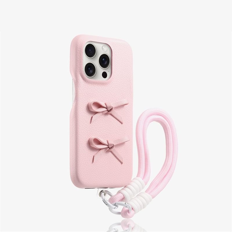 with Strap Ribbon Case Phone