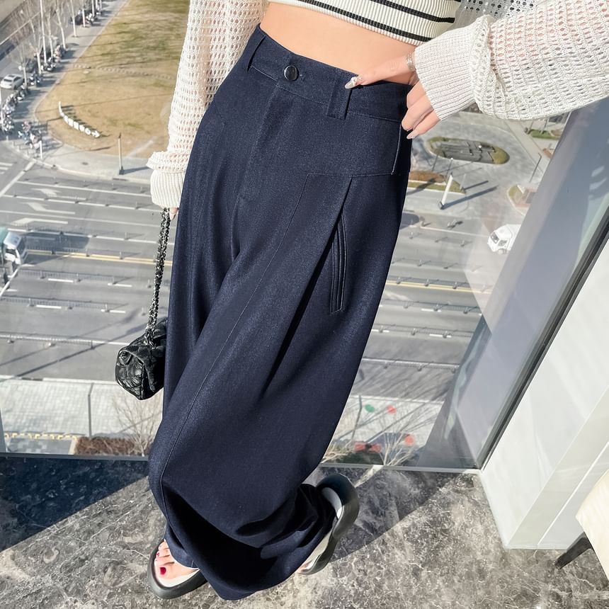 Designs) Jeans (Various High Wide Leg Waist