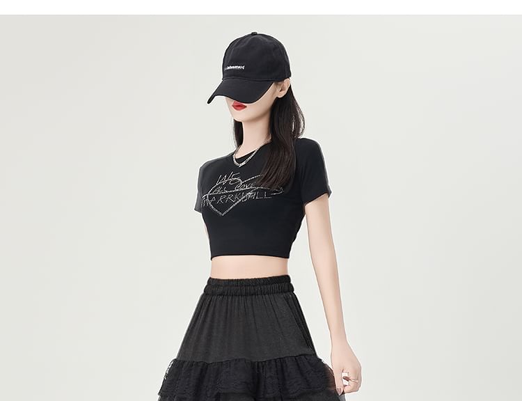 Maxi Plain Trim High A-Line Skirt Rise Lace