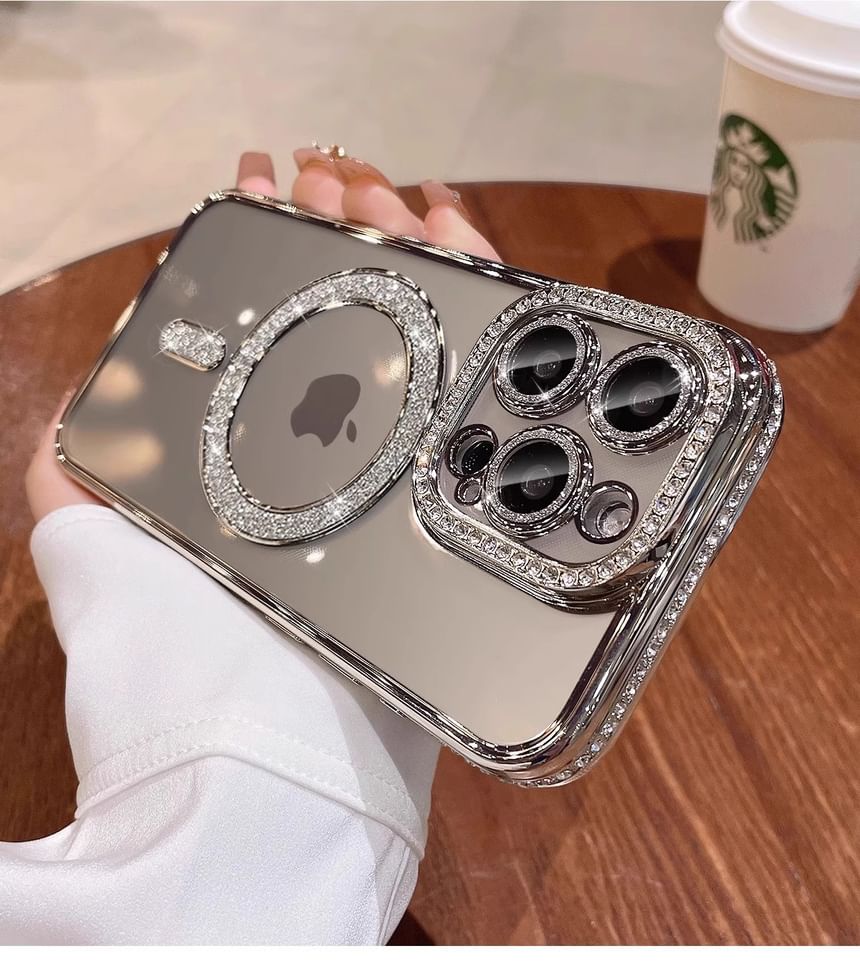 Magnetic Case (Compatible Embellished Phone with MagSafe)