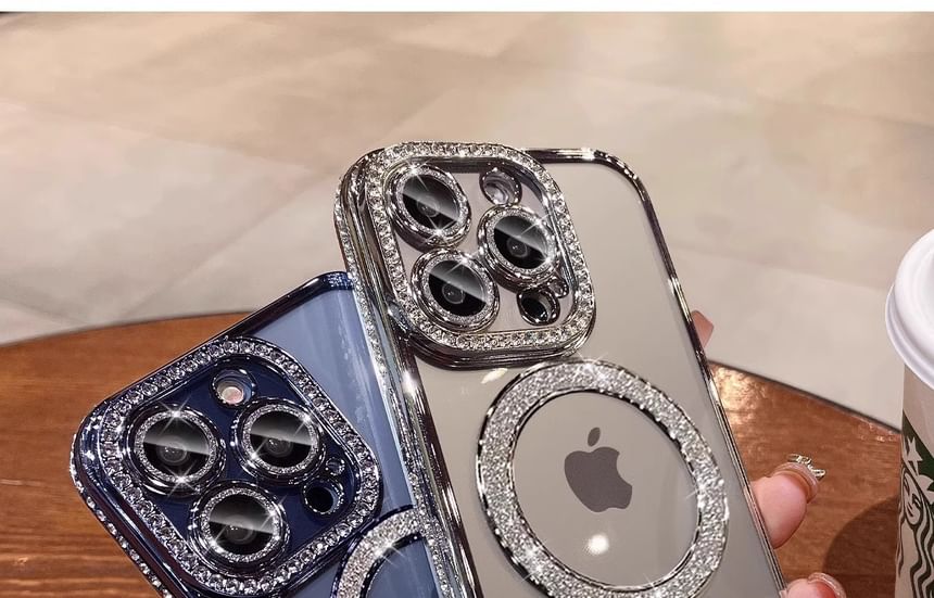 with Embellished Magnetic (Compatible Case MagSafe) Phone