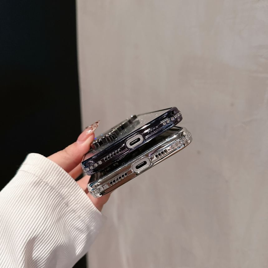 Embellished Phone Case Butterfly Stand