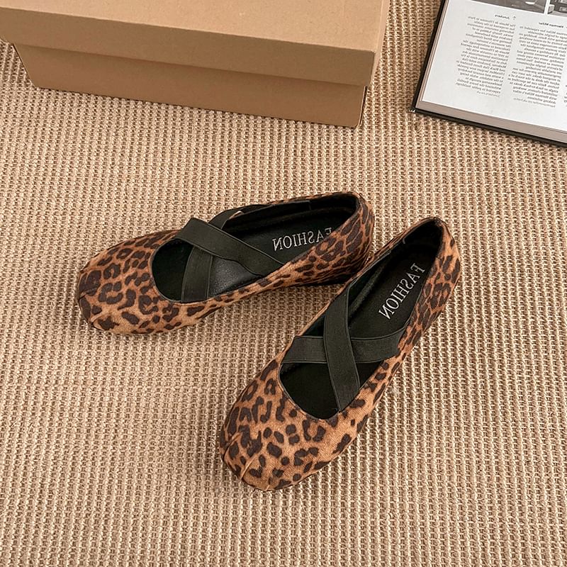 Cross Hidden Wedge Mary Strap Jane Shoes