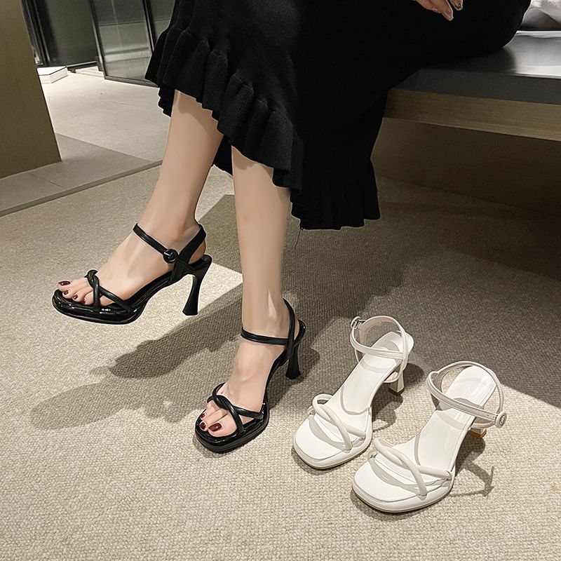 High Heel Sandals Plain