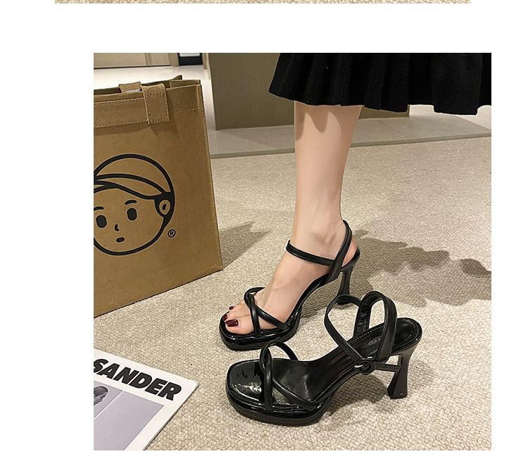 High Heel Sandals Plain