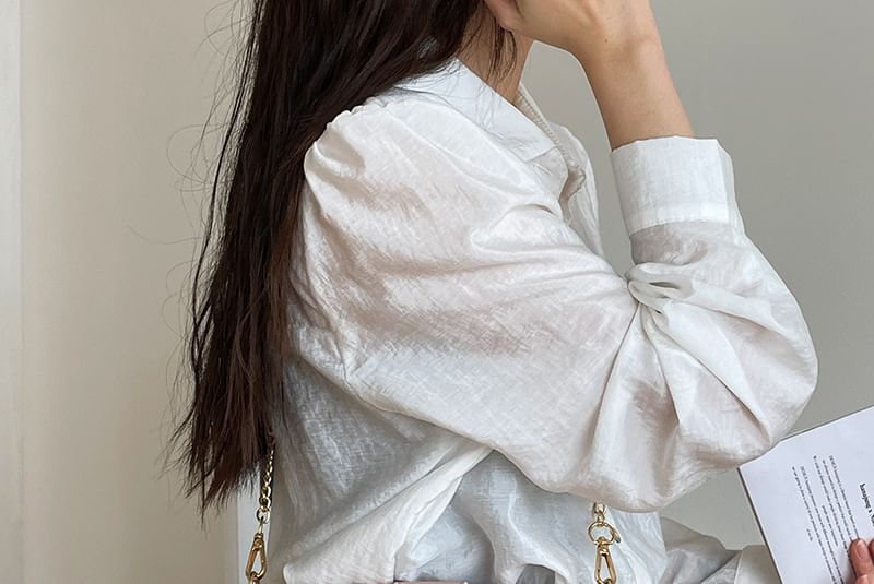 Flap Bag Shoulder Faux Leather