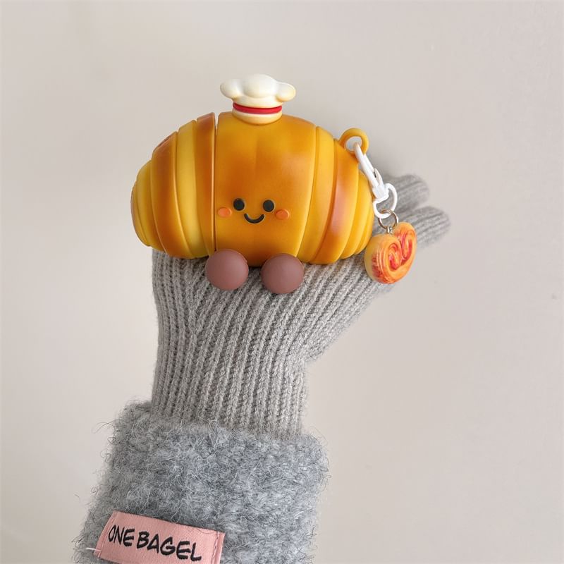 Croissant Earphone Pro Skin AirPods Set / Case Charm