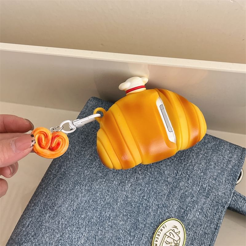 Croissant Earphone Pro Skin AirPods Set / Case Charm