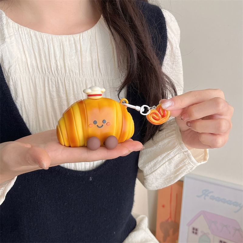 Croissant Earphone Pro Skin AirPods Set / Case Charm