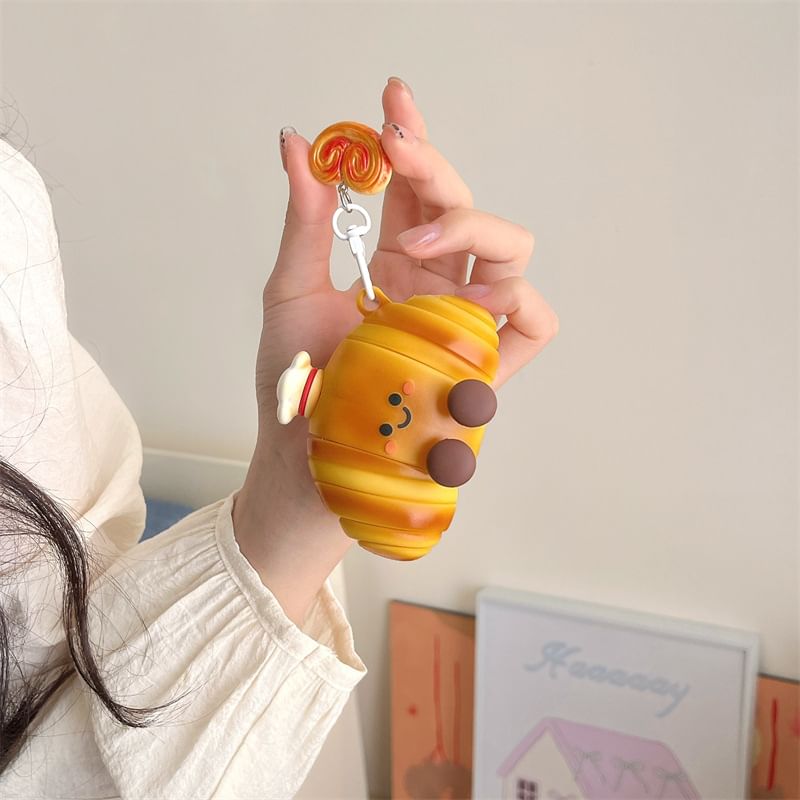 Croissant Earphone Pro Skin AirPods Set / Case Charm