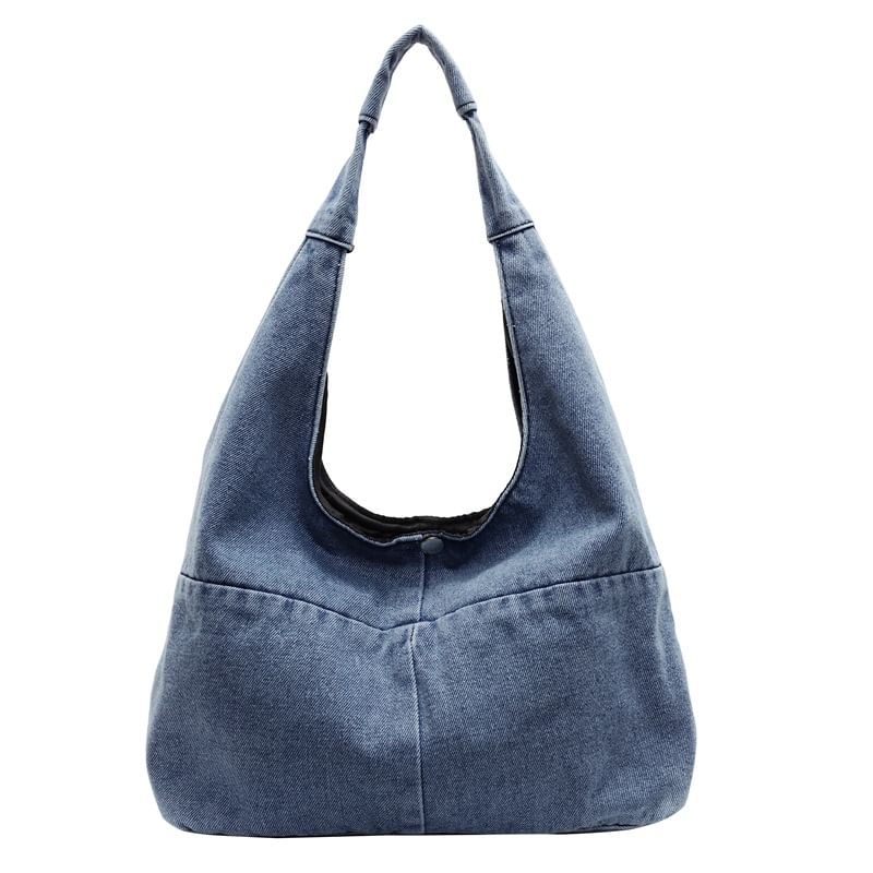 Shoulder Denim Washed Bag