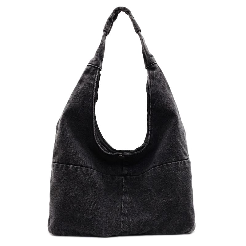 Shoulder Denim Washed Bag