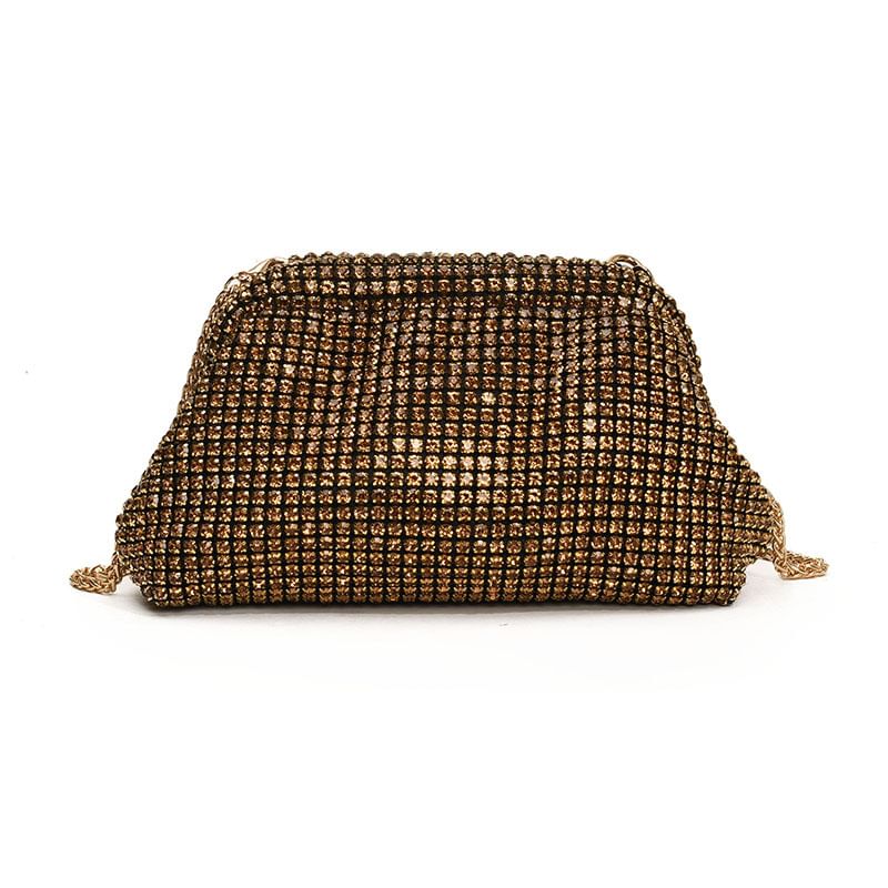 Crossbody Bag Rhinestone Chain