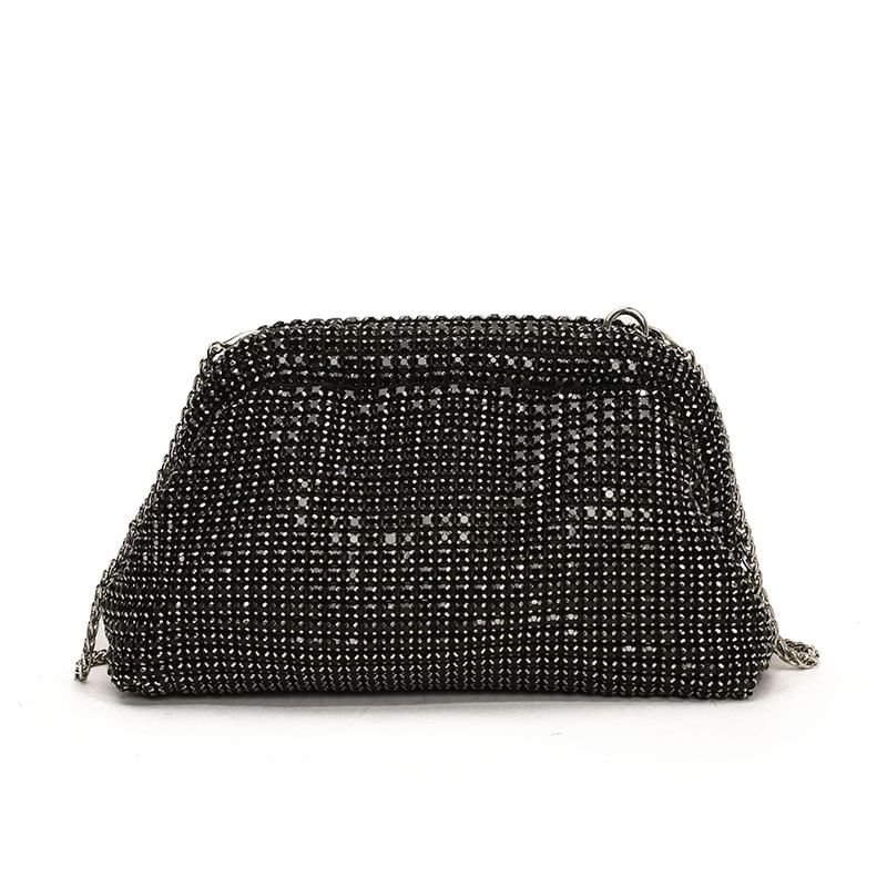 Crossbody Bag Rhinestone Chain