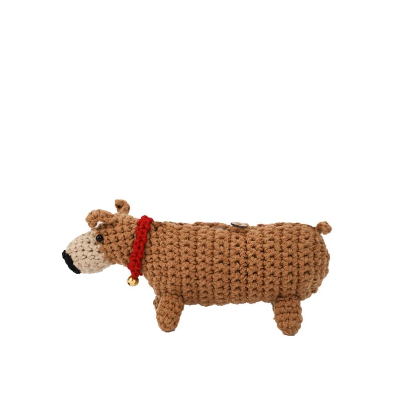 Crossbody Bag Dog Knit