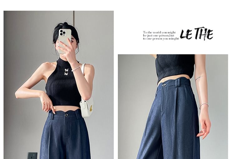 High Rise Leg Designs) Wide (Various Jeans