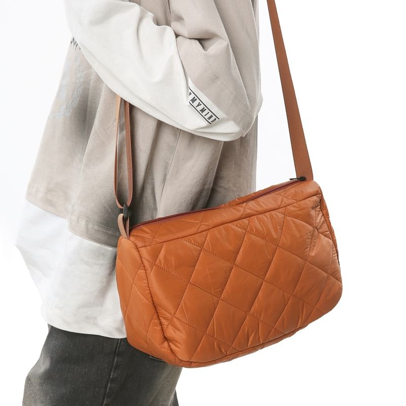 Crossbody Bag Plain Quilted