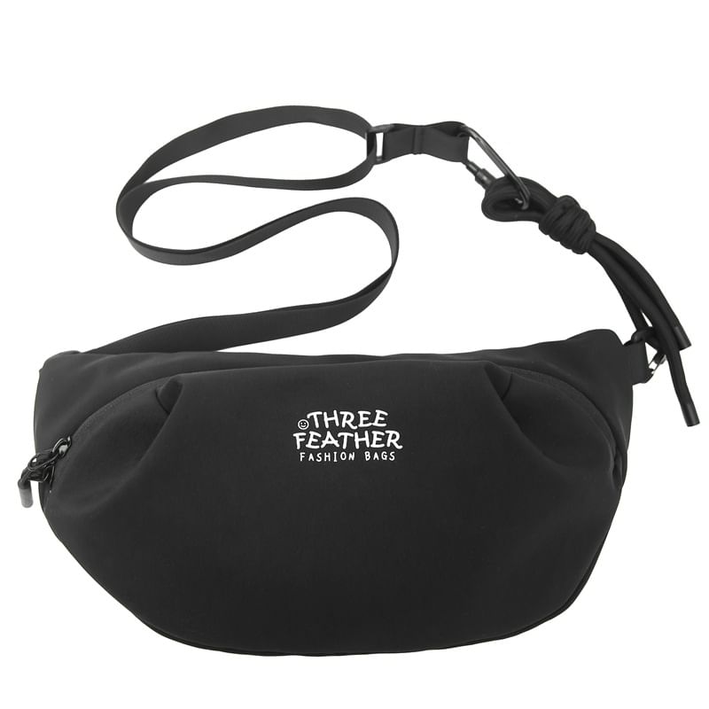 Lettering Crossbody Bag