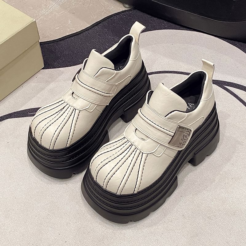Platform Leather Adhesive Faux Shoes Strap