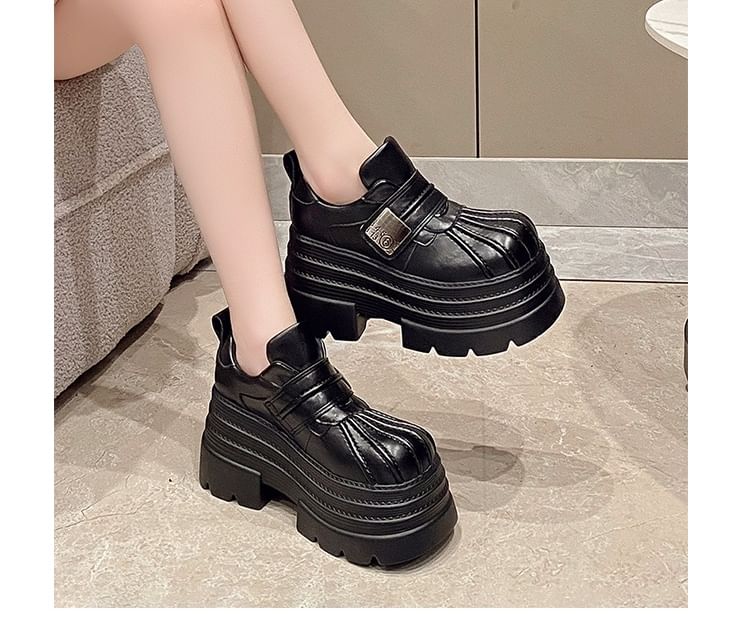 Platform Leather Adhesive Faux Shoes Strap
