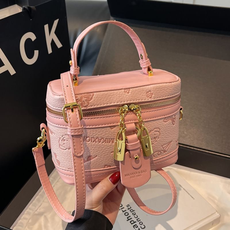 Faux Crossbody Cartoon Bag Leather Print