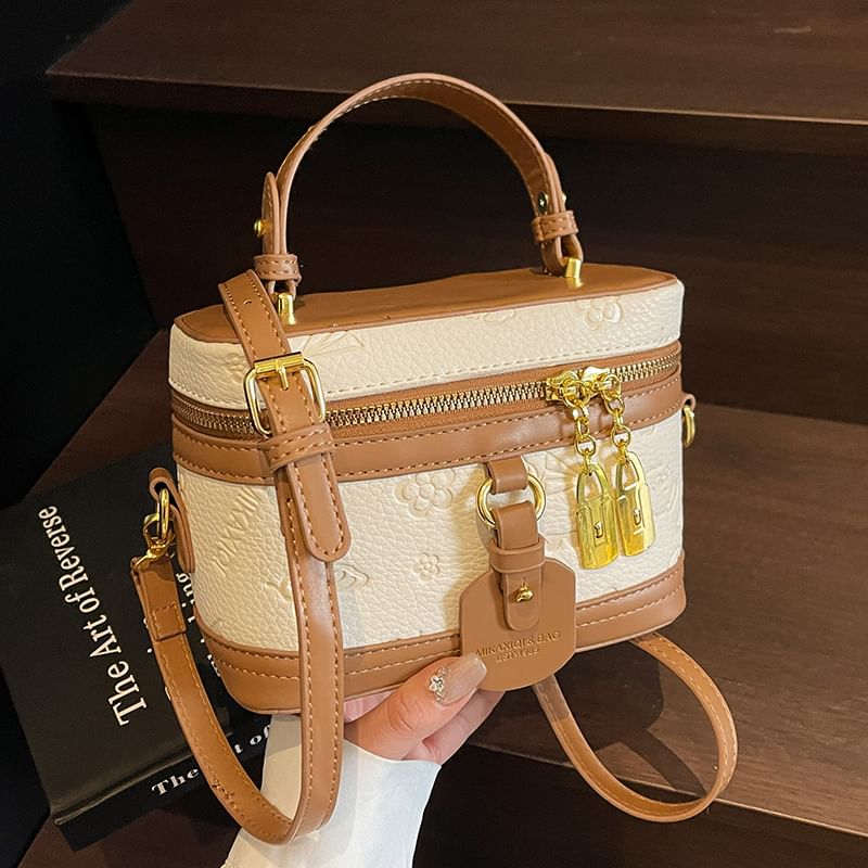 Faux Crossbody Cartoon Bag Leather Print