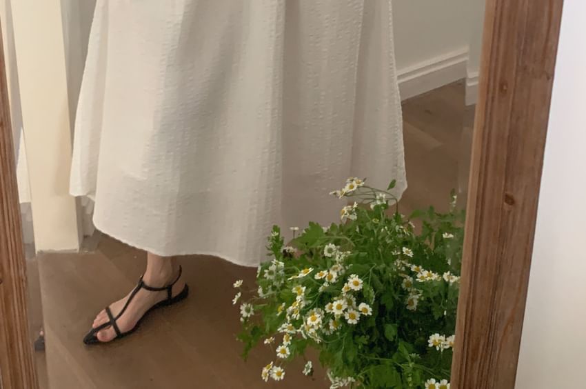 Short Sleeve Notch Lapel Tweed Faux Pearl Button Jacket