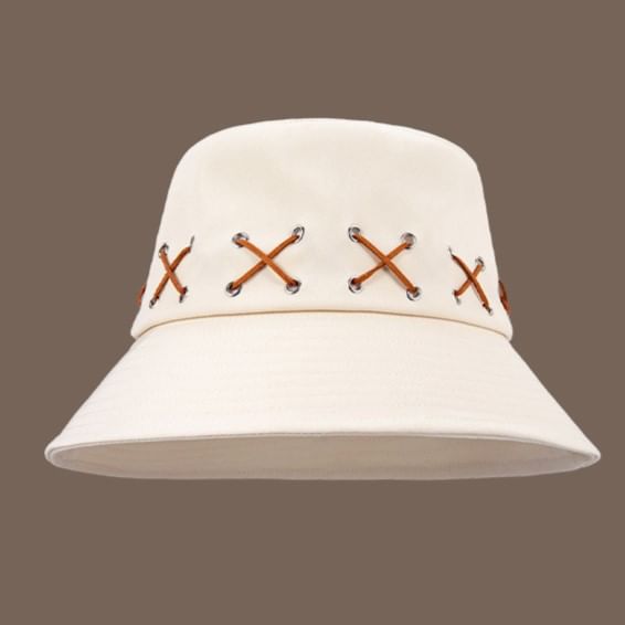 Hat Patterned Bucket Cross