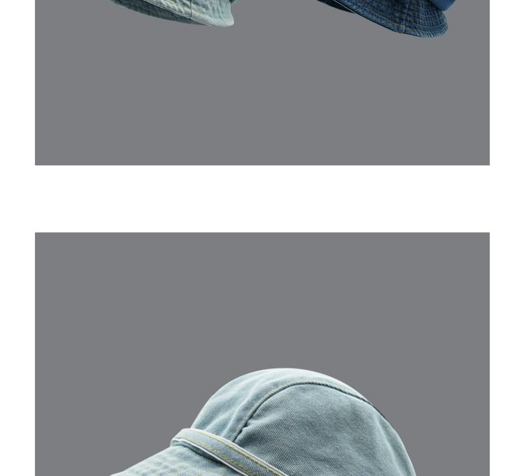 Hat Cloche Denim