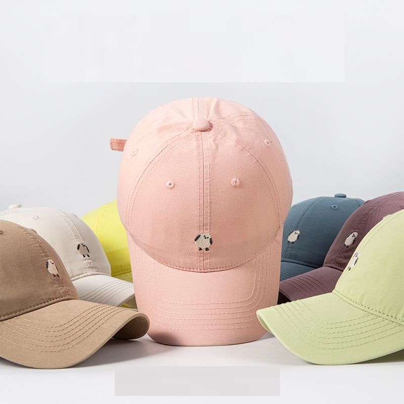 Baseball Bird Embroidered Cap
