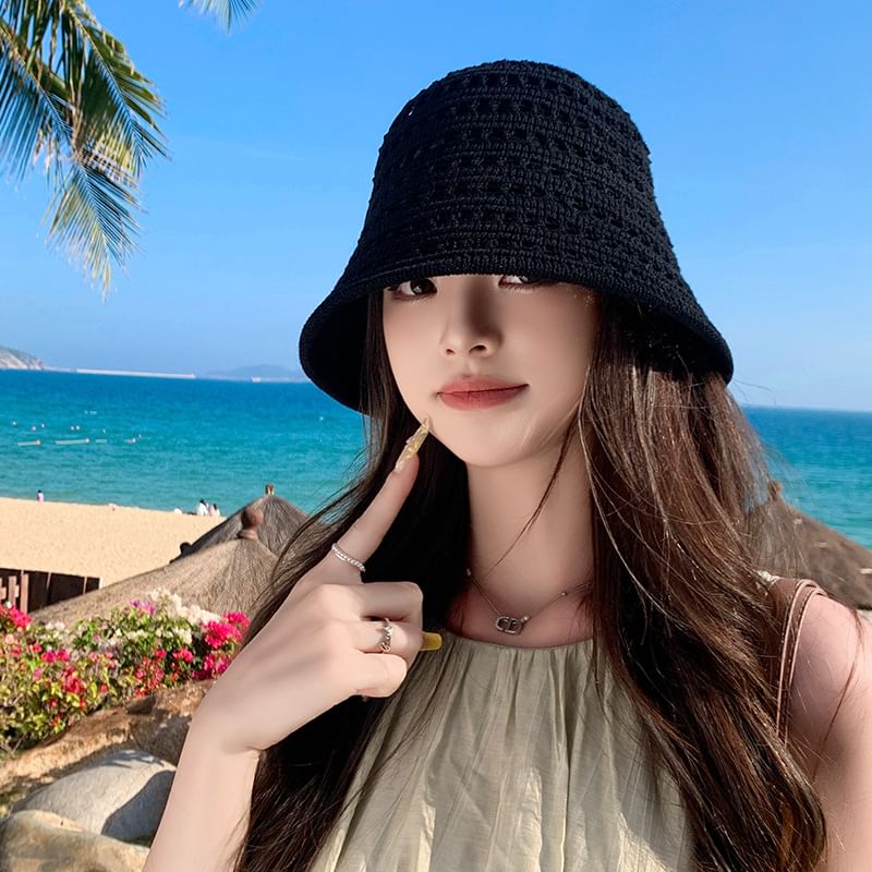 Straw Plain Hat Cloche