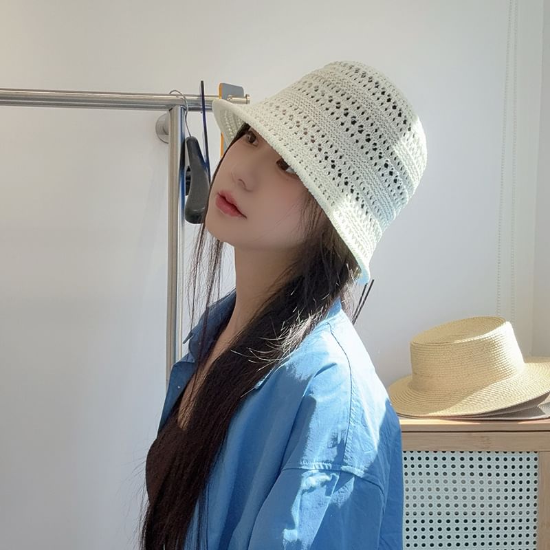 Plain Cloche Straw Hat
