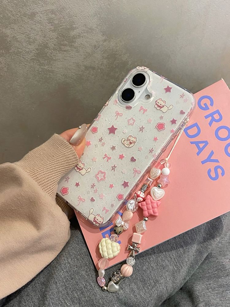 Case Phone Set / Strap Cat