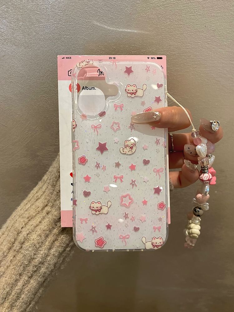 Case Phone Set / Strap Cat