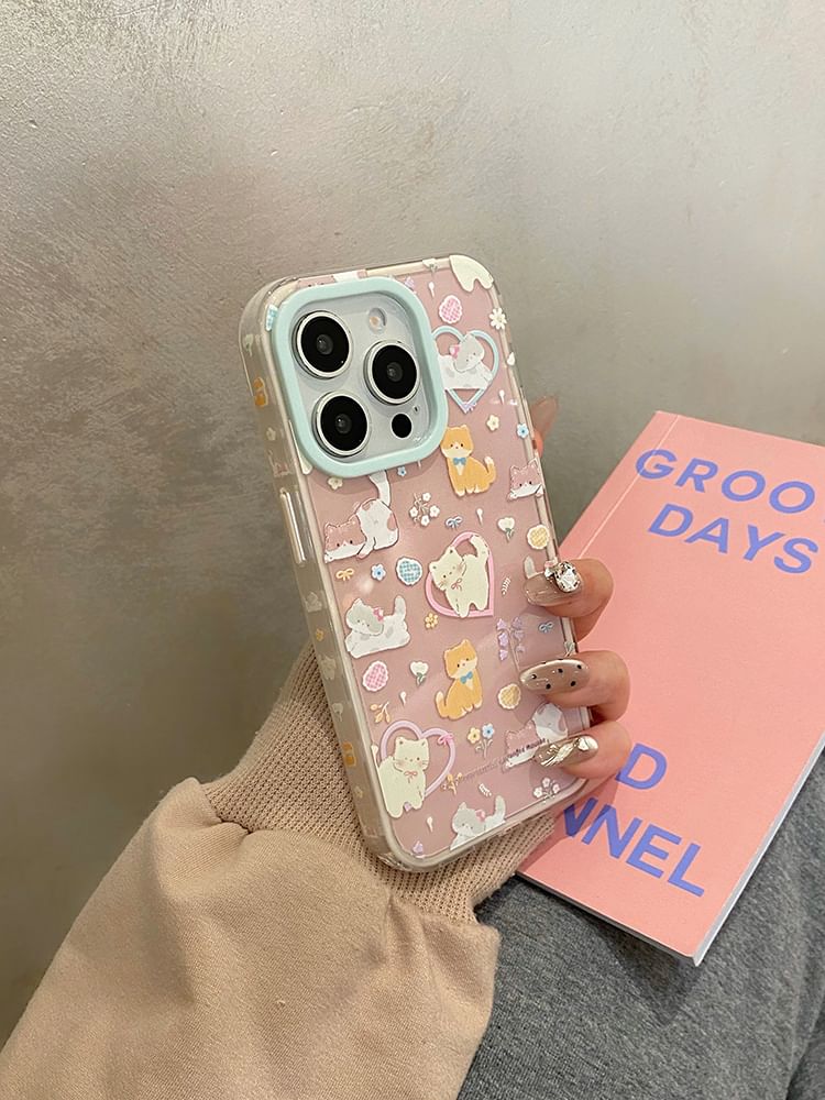 / Animal Strap Set Phone Case