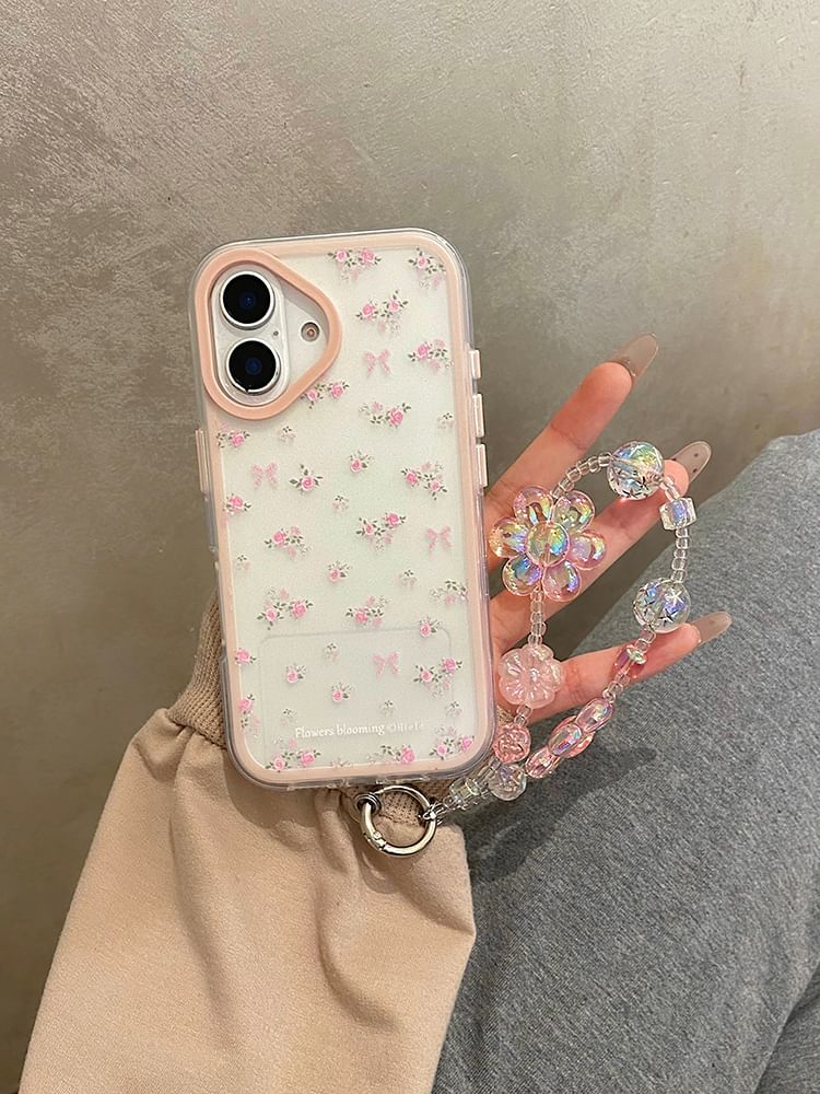 Set Floral Phone / Case Strap
