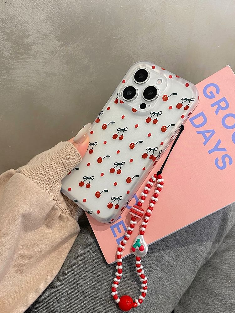 Set Strap Cherry / Phone Case