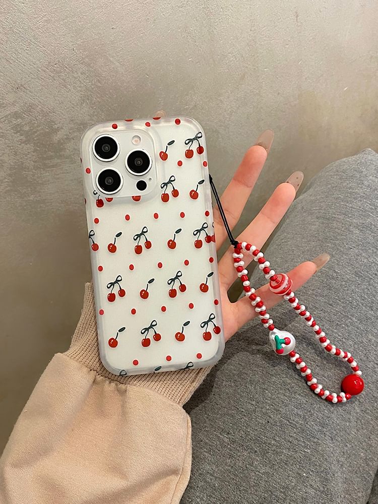 Set Strap Cherry / Phone Case