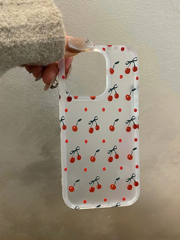 Set Strap Cherry / Phone Case