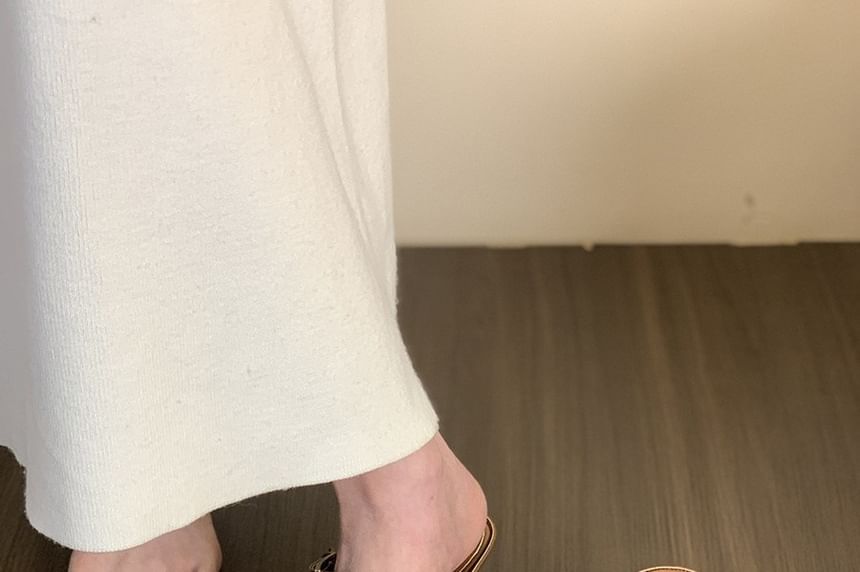 Kitten Heel Pointed Mules