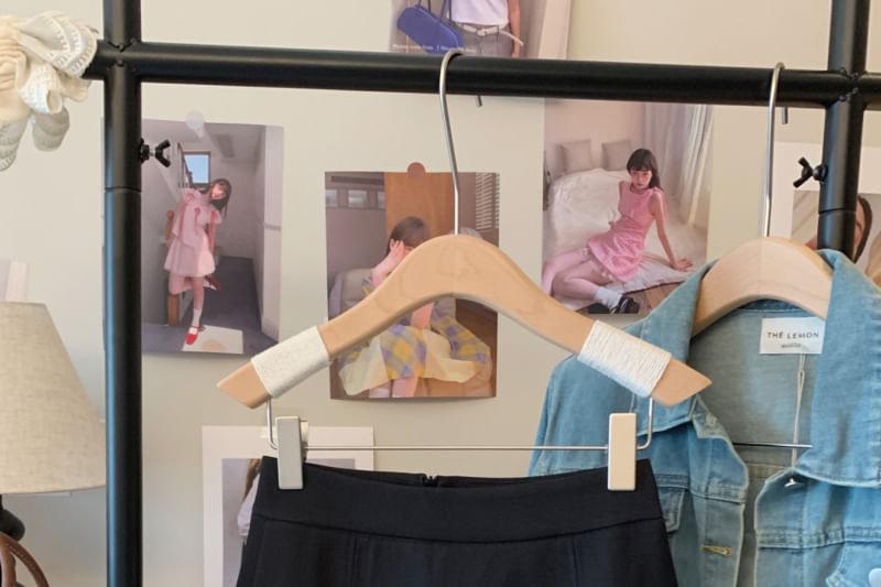 Accent High Bow Waist Mini Panel Skirt Lace A-Line