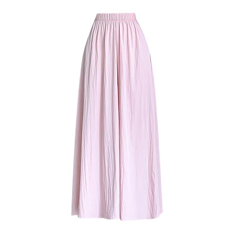 Culottes High Plain Cropped Waist