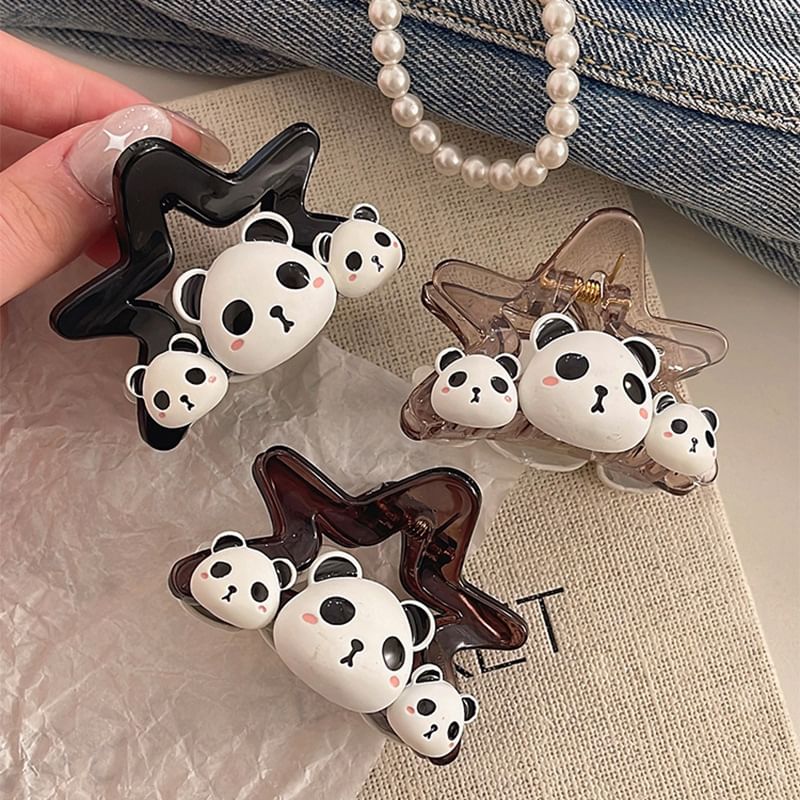 Hair Claw (Various Panda Designs) Clip