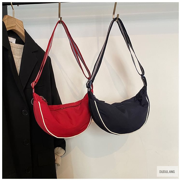 Contrast Trim Bag Crossbody