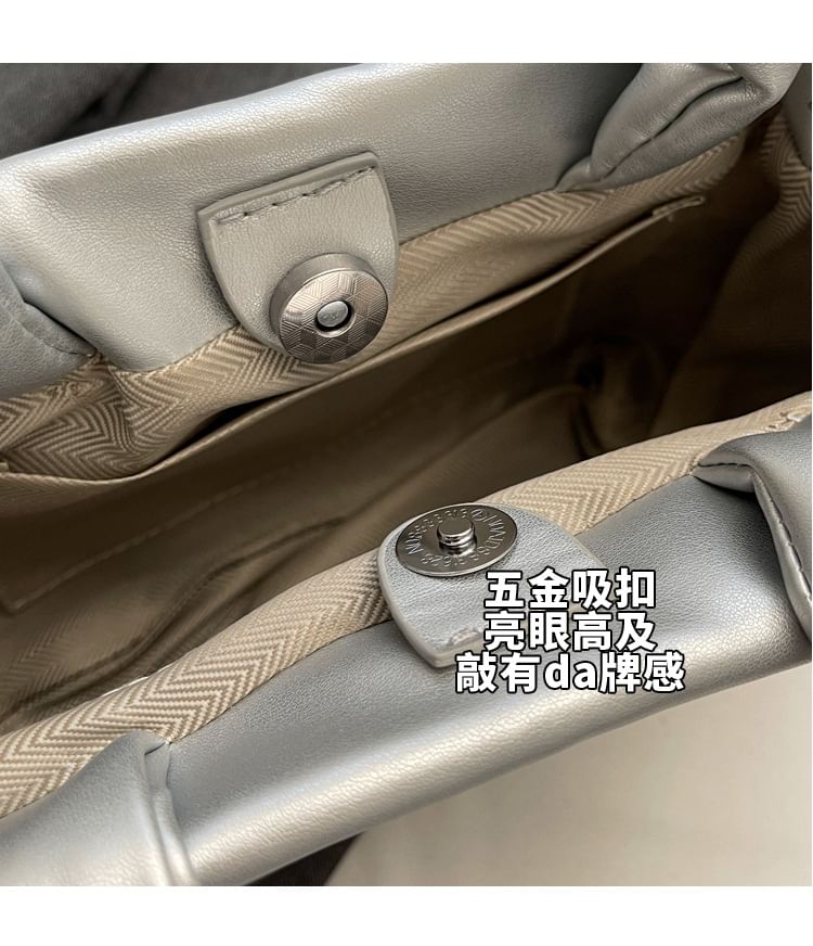 Handle Bag Top Plain Bucket